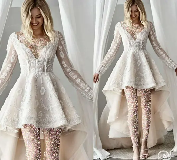 عکس لباس مجلسی زنانه یقه پرنسسی