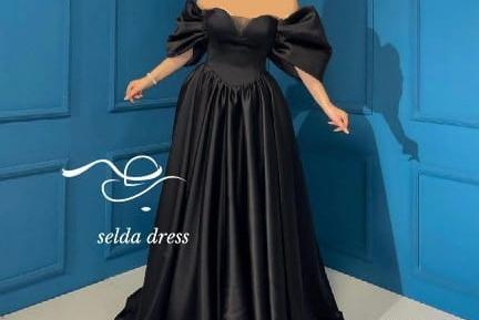 عکس لباس مجلسی زنانه یقه پرنسسی