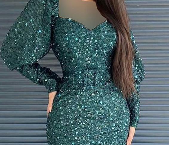عکس لباس مجلسی زنانه جدید پولکی