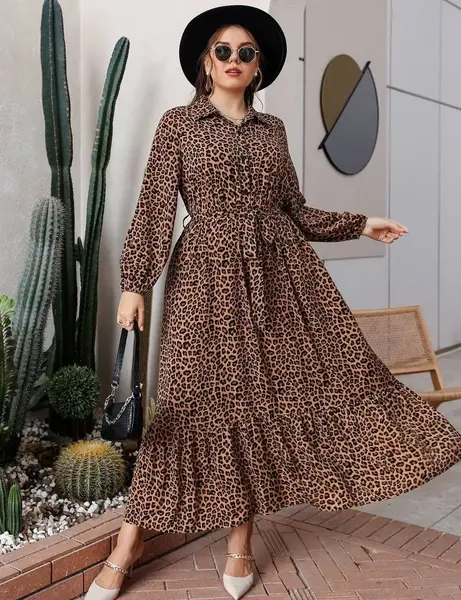 عکس مدل لباس مجلسی زنانه پلنگی
