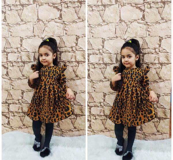 عکس مدل لباس مجلسی زنانه پلنگی