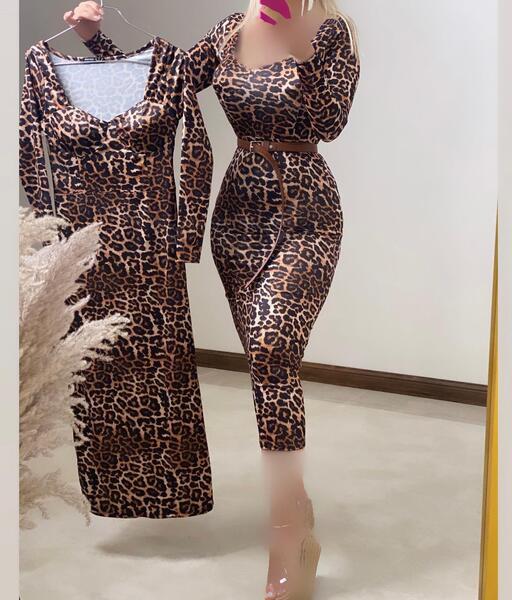 عکس مدل لباس مجلسی زنانه پلنگی