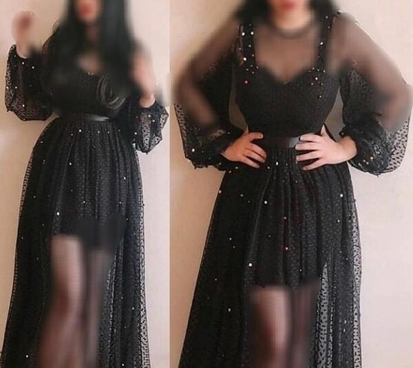 عکس رویه لباس مجلسی توری زنانه