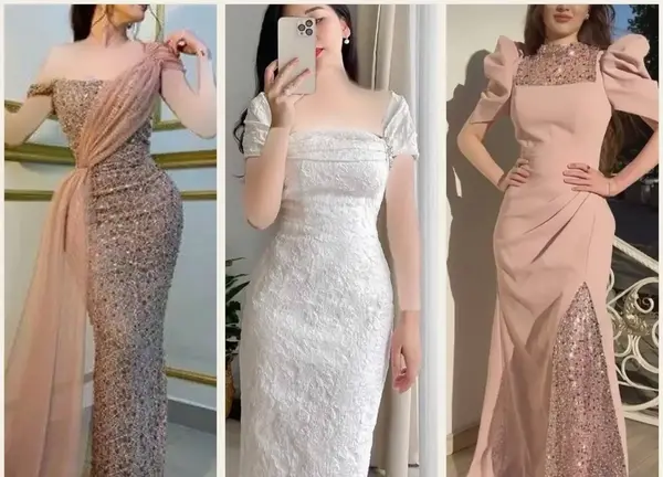 عکس مدل لباس مجلسی زنانه توری