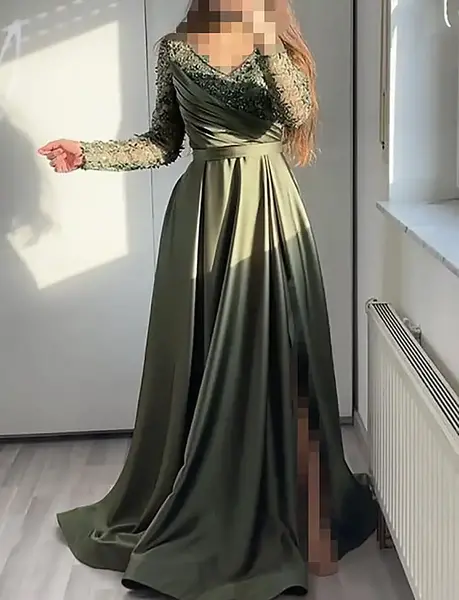 عکس لباس مجلسی زنانه بلند ترکیه