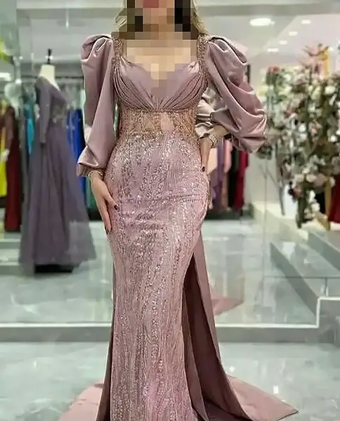 عکس لباس مجلسی زنانه بلند ترکیه