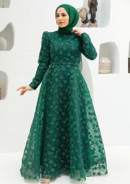 عکس لباس مجلسی زنانه بلند ترکیه