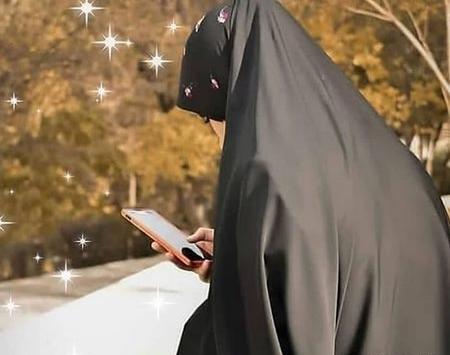 عکس پروف مذهبی دخترانه غمگین