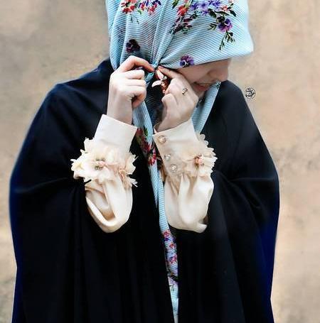 عکس پروف مذهبی دخترانه غمگین