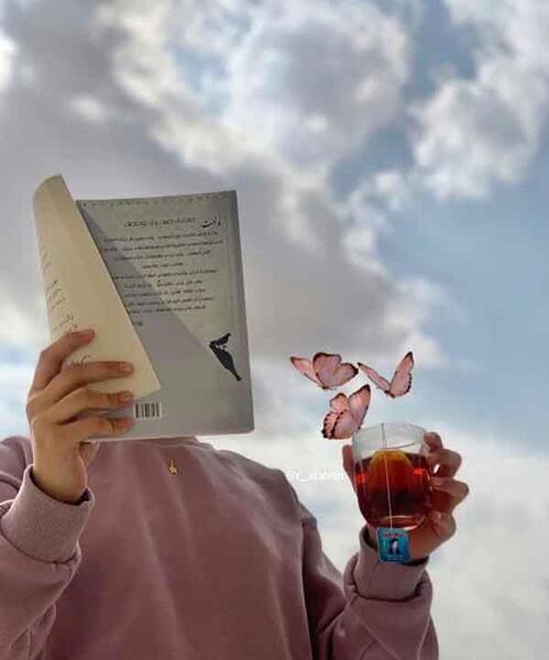 عکس پروف دخترونه با کتاب