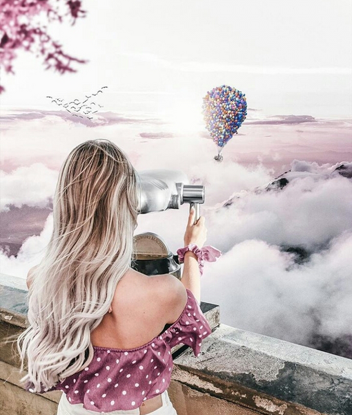عکس پروف دخترونه صورتی ویسگون