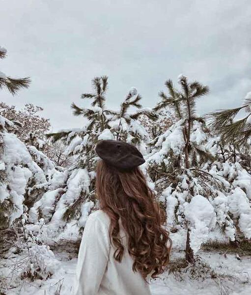 عکس پروف زمستانی دخترونه فیک