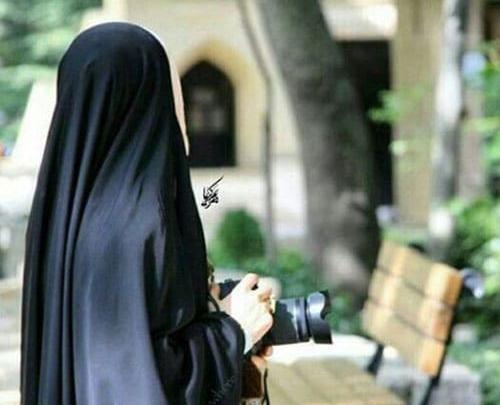 عکس پروف دخترانه چادر