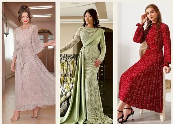 عکس لباس مجلسی زیبای زنانه