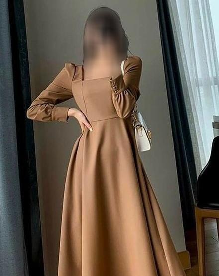 عکس لباس مجلسی زنانه ساده بلند