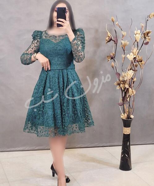 عکس لباس مجلسی زنانه ساده کوتاه