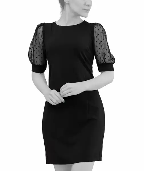 عکس لباس مجلسی زنانه سفید مشکی