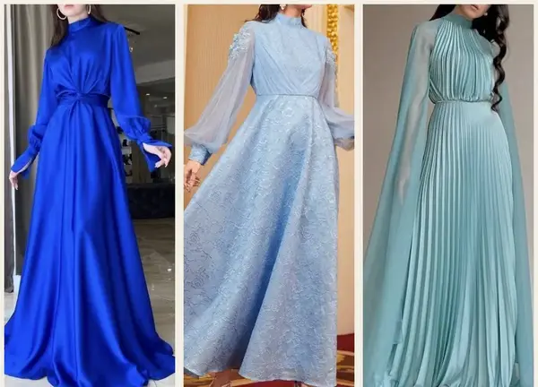 عکس لباس مجلسی زنانه ساده و شیک جدید
