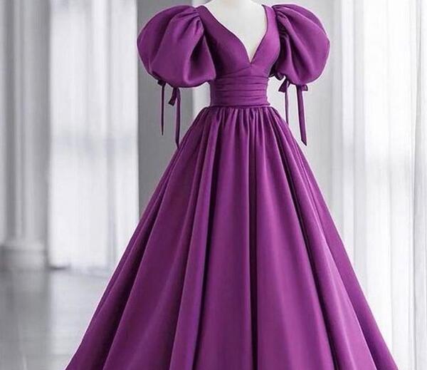 عکس لباس مجلسی زنانه عروسکی بلند