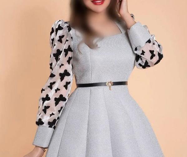 عکس لباس مجلسی عروسکی زنانه شیک
