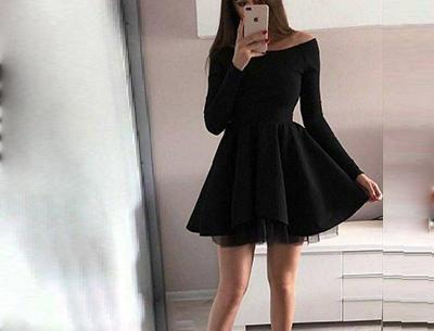 عکس خرید لباس مجلسی زنانه عروسکی