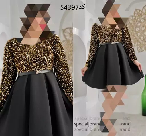 عکس لباس مجلسی زنانه برای عروسی عروسکی