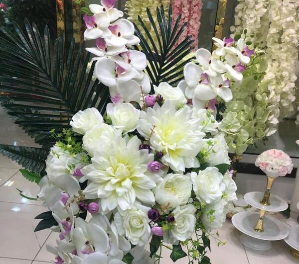 عکس یاس سفید لباس مجلسی زنانه استان آذربایجان غربی ارومیه