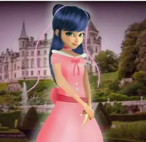 السا پرنسس عکس مرینت با لباس جدید