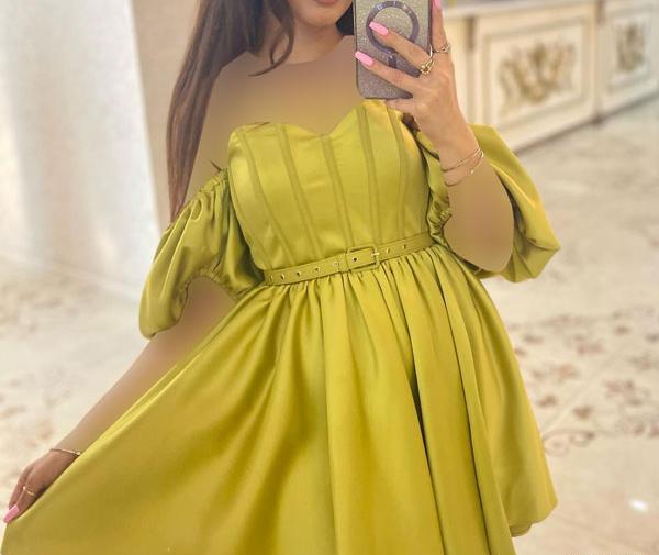 عکس لباس مجلسی عروسکی کوتاه اینستاگرام