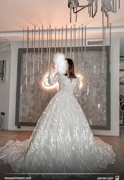 پرنسس عکس مرینت با لباس عروس