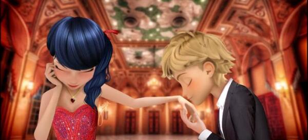 عکس مرینت با آدرین عاشقانه
