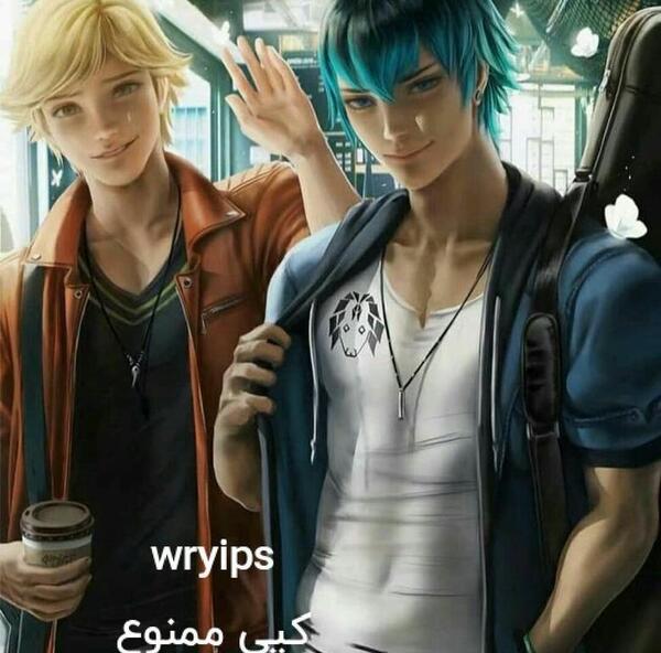 عکس انیمه مرینت و آدرین