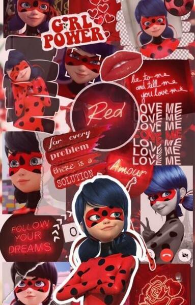 عکس انیمه ای از مرینت