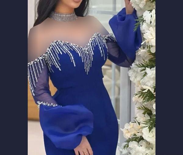 عکس لباس مجلسی کوتاه ابی نفتی