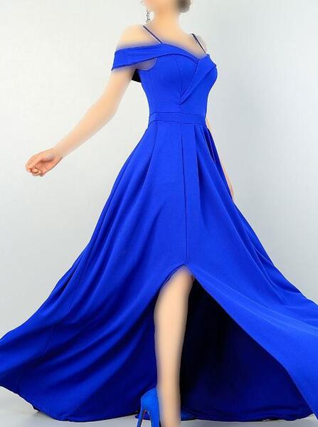 عکس لباس مجلسی ابی کوتاه عروسکی