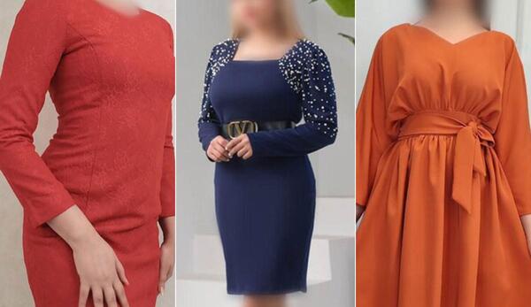 عکس لباس مجلسی کوتاه پوشیده زنانه