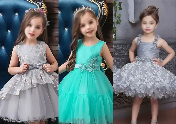 عکس مدل لباس مجلسی کوتاه پفی