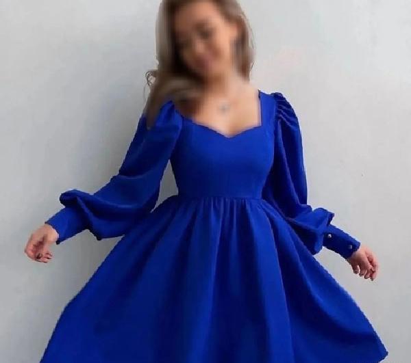 عکس مدل لباس مجلسی کوتاه پف دار دخترانه