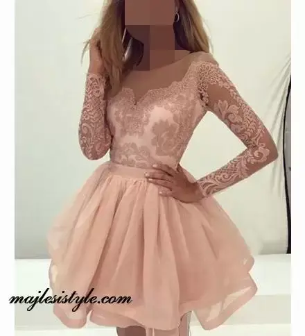 عکس لباس مجلسی کوتاه پرنسسی دخترانه