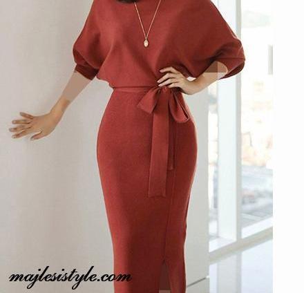 عکس لباس مجلسی کوتاه مدل خمره ای