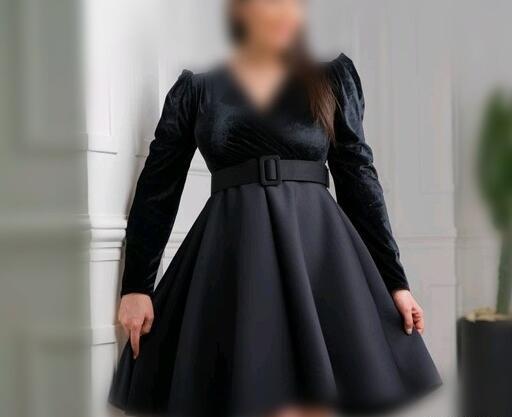 عکس خرید لباس مجلسی کوتاه عروسکی