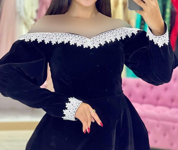 عکس لباس مجلسی کوتاه دنباله دار دخترانه