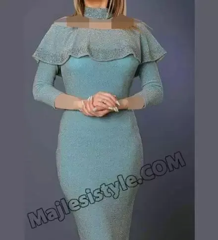 عکس مدل لباس مجلسی لمه شنی کوتاه دخترانه