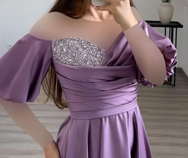 عکس مدل لباس مجلسی کوتاه دکلته جدید