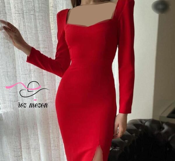 عکس مدل لباس مجلسی کوتاه راسته دخترانه