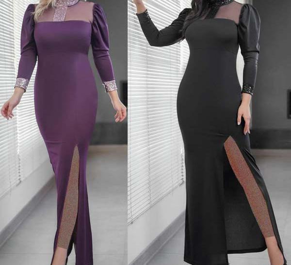 عکس مدل لباس مجلسی کوتاه راسته دخترانه