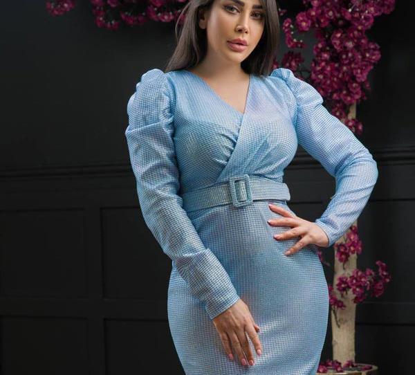 عکس لباس مجلسی کوتاه ساده دخترانه