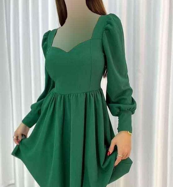 عکس لباس مجلسی کوتاه ساده دخترانه