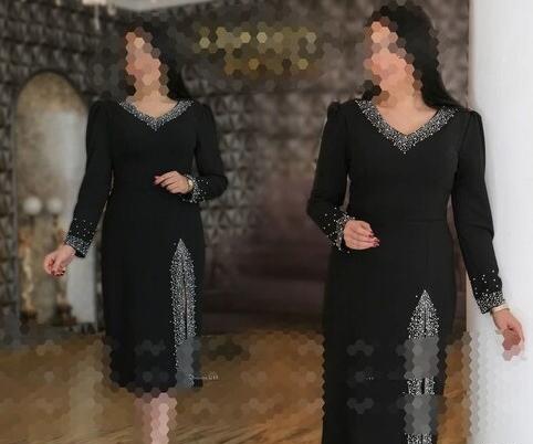 عکس لباس مجلسی کوتاه سایز بزرگ جدید
