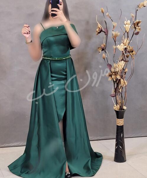 عکس لباس مجلسی کوتاه ساتن دخترانه